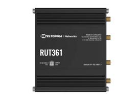 Teltonika | LTE CAT 6 Router | RUT361 | 802.11n | 10/100Mbit/s | 2 Ethernet LAN (RJ-45) ports | Mesh Support: No | MU-MIMO: Yes | 4G