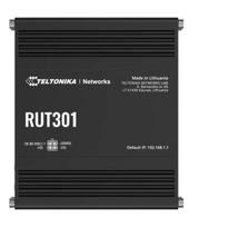 Teltonika | Ethernet Router | RUT301 | No Wi-Fi | 10/100Mbit/s | 5 Ethernet LAN (RJ-45) ports | No Mesh Support | No MU-MIMO | No mobile broadband |