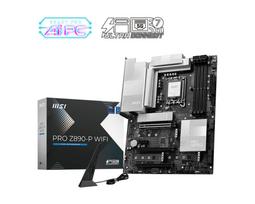 MSI PRO Z890-P WIFI | Intel processor family | LGA1851 processor socket | DDR5 UDIMM | Supported hard drive interfaces: SATA, M.2 | Number of SATA connectors: 4