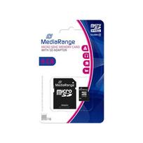 MediaRange 8GB microSDHC card (black, Class 10)