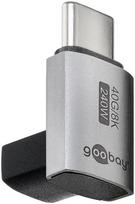 Goobay USB-C Adapter, Vertical 90° Short, USB4 | 74444