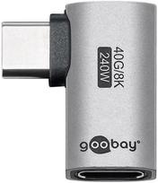 Goobay USB-C Adapter Horizontal 90°, USB4 | 74441