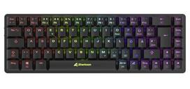 Sharkoon PureWriter W65 (black, German layout, Kailh Choc V2 Low Profile Red)