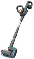 GARDENA Akku-Multi-Reiniger AquaBrush Patio 18V P4A (gray/turquoise, Li-Ion battery 2.5Ah P4A, POWER FOR ALL ALLIANCE)