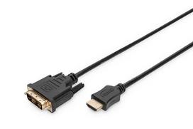 Digitus HDMI to DVI-D Adapter Cable (black, 2 meters)