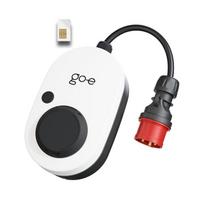 go-e Gemini flex 2.0 charger, 11 kW (16A, 3-phase) (white/black, mobile charging station, 4G/LTE)