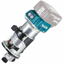 Makita Cordless Multi-Function Router DRT50Z, 18 Volt (blue/silver, without battery and charger)