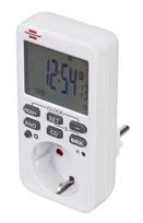 Brennenstuhl Comfort-Line Digital Weekly Timer (white, outlet with child safety lock)