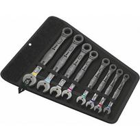 WERA 6000 Joker 8 Imperial Set 1, 8-piece (ratcheting wrench with locking function, SAE)