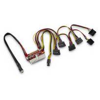 INTER-TECH Mini-ITX 200W NAS PSU DC/DC (no power supply included, supports power supplies up to 200W, zero-watt mode)