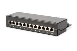 Digitus Patchpanel DN-91612SD-EA (black, desktop, Cat.6a)