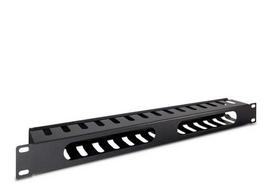 INTER-TECH Cable duct (black, 1U)