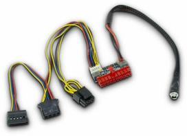 INTER-TECH MINI-ITX PSU 120W REV. 2 (no power supply included, supports power supplies up to 120W, zero watts)