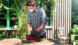 Einhell Cordless Angle Grinder TE-OS 18/230 Li-Solo, 18 Volt (red/black, without battery and charger)