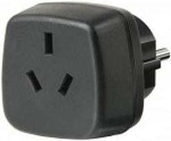 Brennenstuhl Travel adapter UK/CN  protective contact (black)