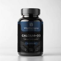 VitalHarmony Kalcis + D3 – Stiprūs kaulai ir imuniteto palaikymas