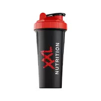 Shaker gertuvė XXL Nutrition - 1000ml , Juoda