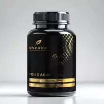 VitalHarmony VH.Nutra Folic Acid – folio rūgštis (vitaminas B9)