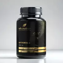 Vitaminas E 350 IU – VitalHarmony VH.Nutra | Antioksidantas
