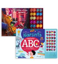 KNYGŲ RINKINYS. 2 GARSINIŲ knygelių rinkinys: Džyru džyru muzikėlė. Tartį lavinančios dainelės + Įgarsinta linksmoji ABC. Mokomės tarti abėcėlės raidėmis žymimus garsus - Aušra Žičkienė