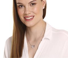 Sidabrinis kaklo papuošalas moterims JwL Luxury Pearls JL0751