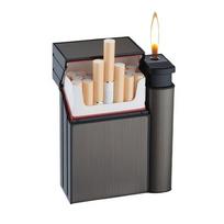 Metalinė Automatinė Cigarečių Dėžutė.