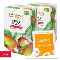 Vaisinė arbata Mango Colada, maišeliuose (popieriniuose vokuose), Tarlton, 2x(1,5g x 20vnt.)