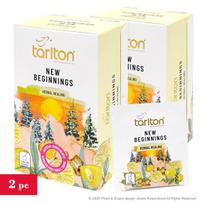 Žolelių arbata New Beginnings - Nauja pradžia, maišeliuose (folijos konvertuose), Tarlton, 2x(1,5g x 20vnt.)