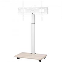 Mobilus TV stovas, 66x38x114.5–135 cm, reguliuojamas