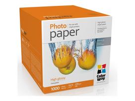ColorWay Photo Paper, 1000 sheets | High Glossy | 230 g/m | 10x15