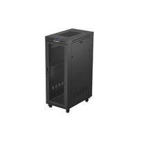LANBERG  Standing rack cabinet 19 inch 32U 600x1000 perforated door LCD black (Flat pack) | FF01-6032-23BL  | 5901969446852