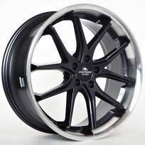 R20x9.0J 5X120 ET30 CB-72.6 Black Magic Lip Polished