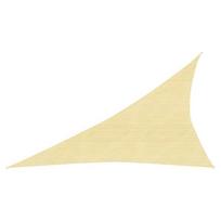 vidaXL Uždanga nuo saulės, smėlio spalvos, 3x4x5m, HDPE, 160g/m², Kreminė spalva