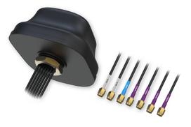 Teltonika 5G COMBO MIMO MOBILE/GNSS/WIFI ROOF SMA ANTENNA | PR1KC640 | Screw-mounted | Gain 4 dB | 0.617 - 0.960 / 1.710 - 2.690 / 2.900 - 4.200, 1.164 - 1.300 / 1.559 - 1.610, 2.400 - 2.4835 / 4.900