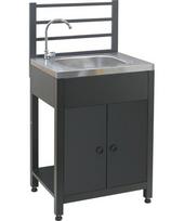 Modulinis stalas su kriaukle TORINO 1 lauko virtuvei 60x47x123cm