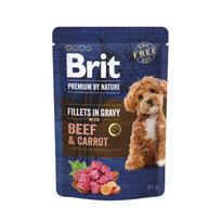 Brit Premium By Nature Dog Beef & Carrot in Gravy 85 g | 15873 | 8595602572441