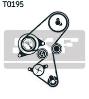 SKF Bandens siurblys + dantytojo / trapec. rumbuoto diržo kompl. VKMC 13002