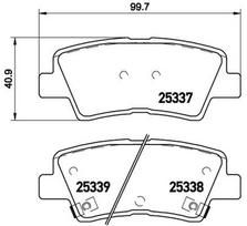 BREMBO Stabdžių kaladėlių komplektas XTRA LINE P 30 067X