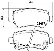 BREMBO Stabdžių kaladėlių komplektas XTRA LINE P 59 038X