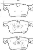 BREMBO Stabdžių kaladėlių komplektas XTRA LINE P 61 127X