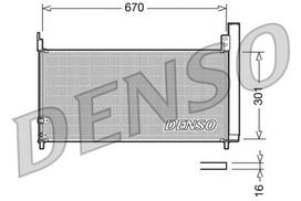 DENSO Oro kondicionieriaus kondensatorius DCN50037