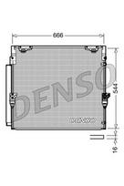 DENSO Oro kondicionieriaus kondensatorius DCN50036