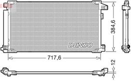 DENSO Oro kondicionieriaus kondensatorius DCN50061