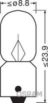 ams-OSRAM Lemputė, salono apšvietimas ORIGINAL 3796