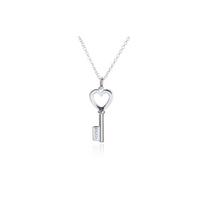 Tiffany & Co. Širdelės Raktelio Sidabrinis Pakabukas Karoliai Moterims karoliai 35483853 Box