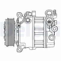 DELPHI Oro kondicionieriaus kompresorius Air conditioner compressor CS20512
