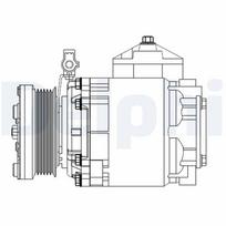 DELPHI Oro kondicionieriaus kompresorius Air conditioner compressor CS20525