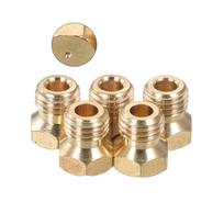 5vnt Degiklis Dujinė kaitlentė SND keitimo rinkinys Purkštukai Purkštukai Propano Purkštukai 0,5mm/0,7mm/0,87mm/1,02mm Viryklė Kaitlentė Dujinė viryklė G