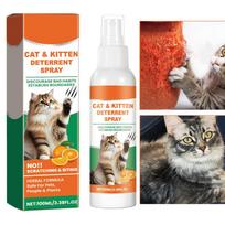 100 ml raminantis purškalas katėms, skirtas apsaugoti nuo draskymosi ir netvarkingo šlapinimosi, švelnūs ingredientai, naminių gyvūnėlių aksesuarai CN
