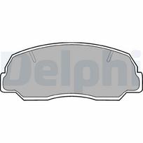DELPHI Stabdžių kaladėlių komplektas Brake pad set LP400